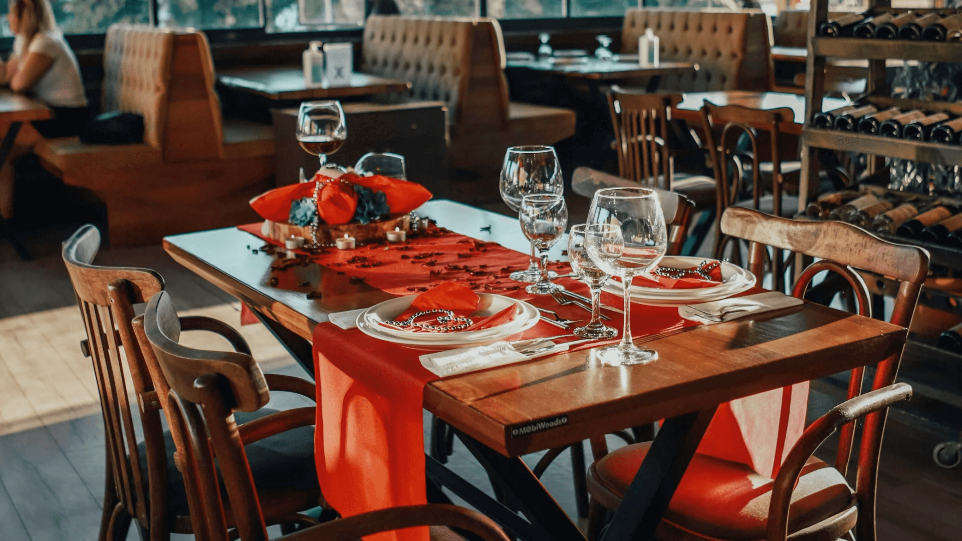 Restaurant dining area